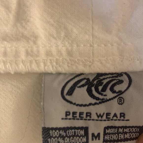 Cancun Graphic Light Cotton Pullover Top Pure White Women’s Size Medium - Picture 3 of 7